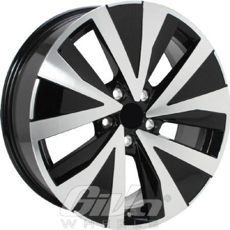 Volkswagen OEM Wheels 2GJ601025B DEMO Black with polished face