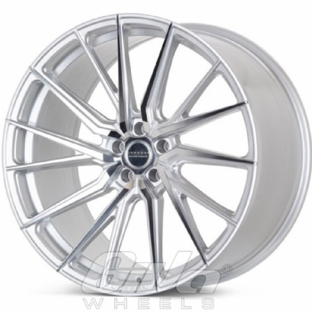 Vossen Wheels HF-4T Silver with polished face