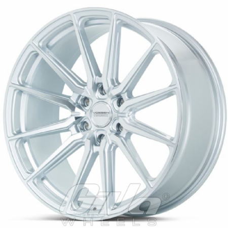 Vossen Wheels HF6-1 Silver with polished face