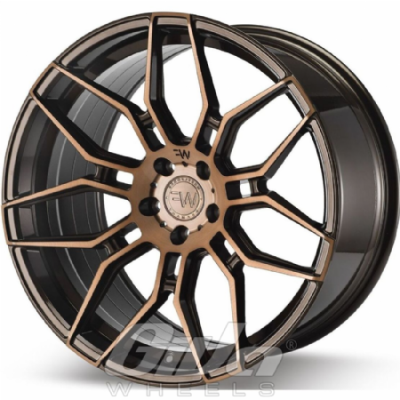 Wheelforce CF.2-FF (Flow Forged) Brushed bronze
