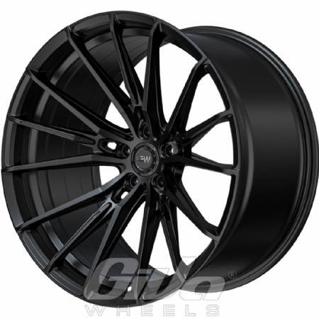 Wheelforce CF.4 FF (Flow Forged) Deep black