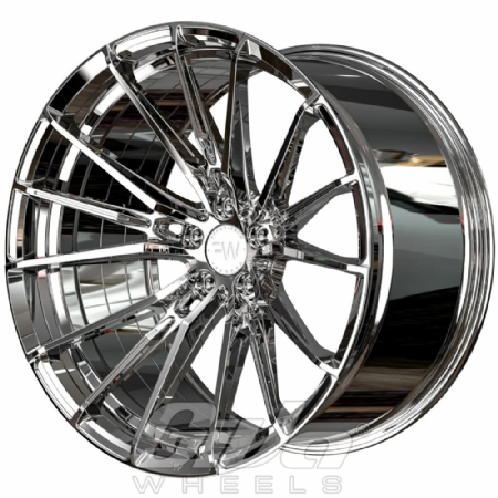 Wheelforce CF.4 FF (Flow Forged) Rhodium