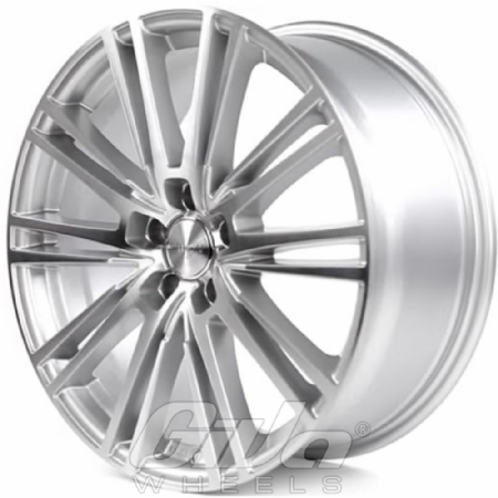 2DRV by Wheelworld WH18 Silver with polished face