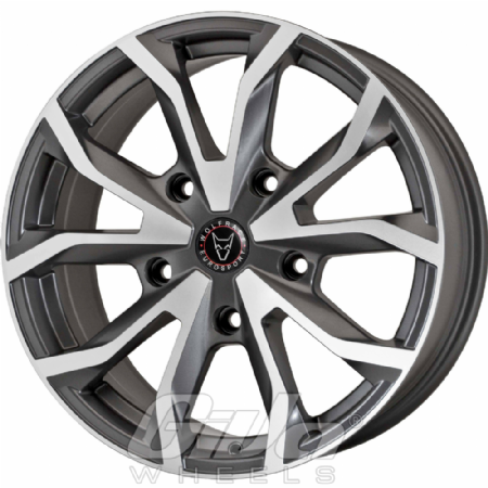 Wolfrace Assassin TRS Gunmetal with polished face