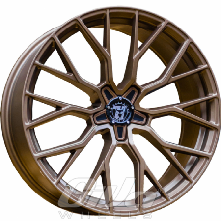 Wolfrace Munich GTR Custom Racing bronze with blue inserts