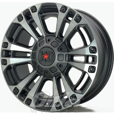 XD Series by KMC XD851 Monster III Matt black with grey tint