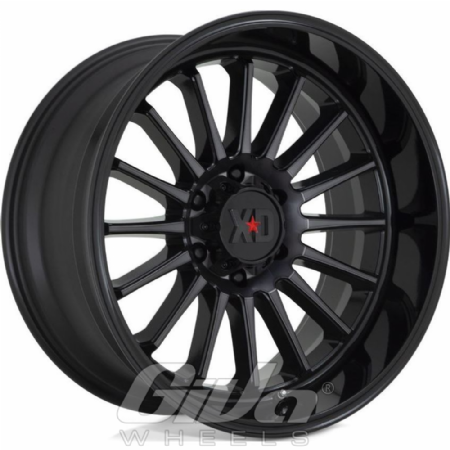 XD Series by KMC XD857 Whiplash Black with grey tinted face