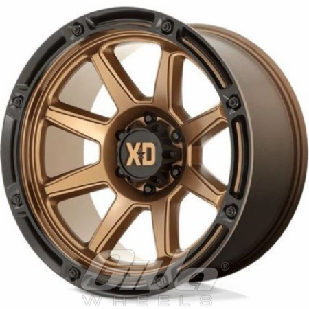 XD Series by KMC XD863 Titan Matt bronze with black lip