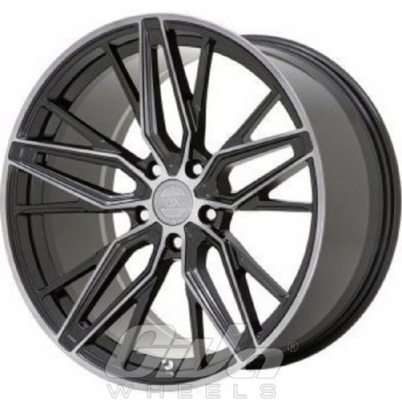 XO Luxury Zurich Black with polished face and dark tint