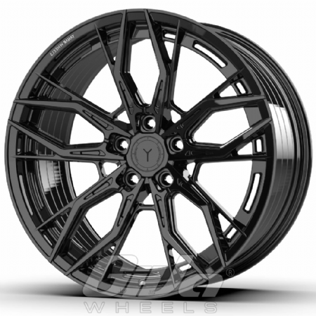 Yanar Wheels AMS-020 Flow Forged Black