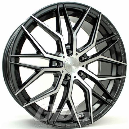 Yanar Wheels IST-34 Anthracite with polished face