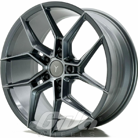 Yanar Wheels Y-NL45 Carbon with polished face