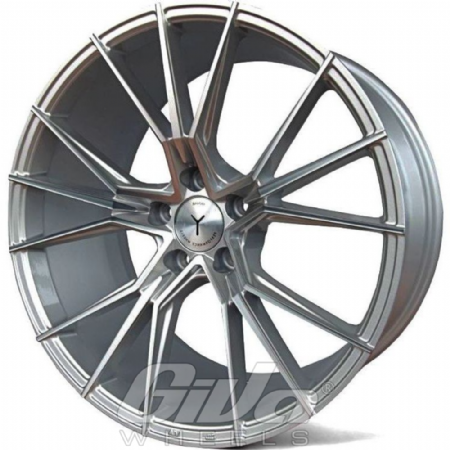 Yanar Wheels Y-NL47 Silver with polished face